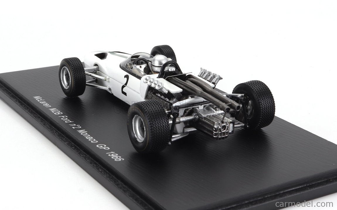 Miniature Spark 1/43 McLaren M2B Ford N°2 – Monaco GP 1966