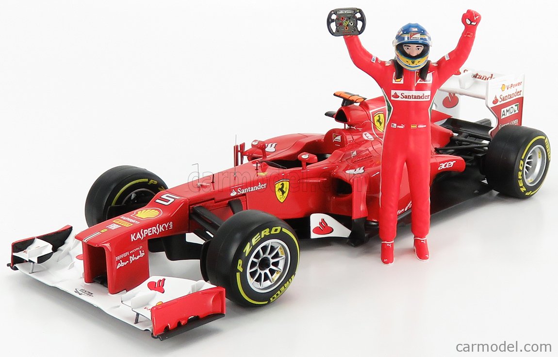 Maqueta F1 Racing Line Ferrari Alonso 2010 1:18