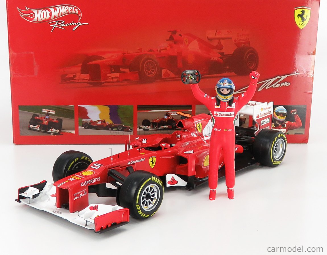 BES-34679 - Hobby e modellismo - beselettronica - Modellino F1 Ferrari 2012  Fernando Alonso Radiocomandato Scala 1:18