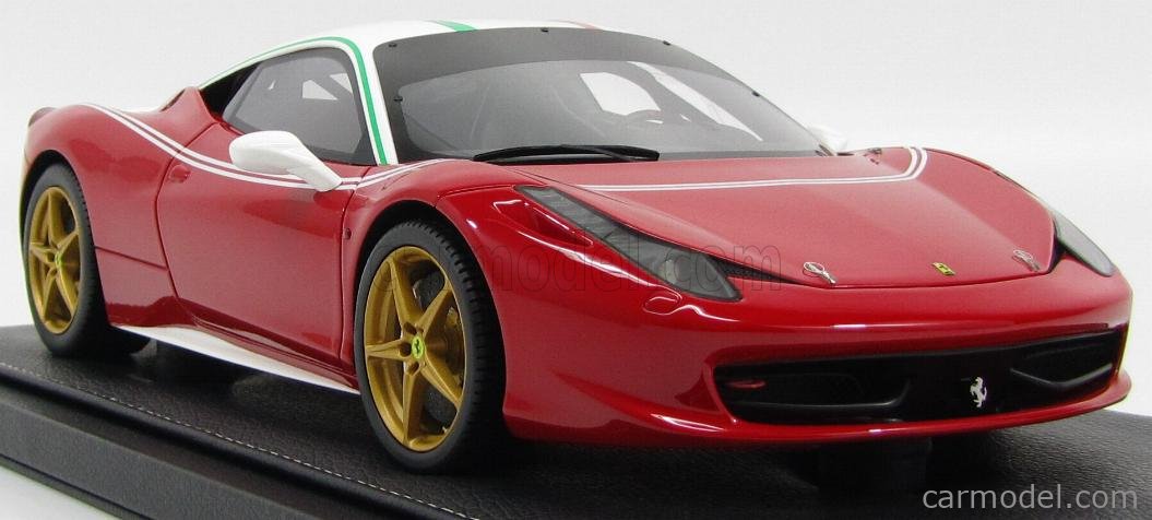 BBR-MODELS P1824LAU Scale 1/18 | FERRARI 458 ITALIA CHALLENGE