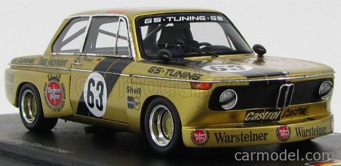 Spark 1:43 H. Marko BMW 2800 CS #63 Winner 300km Nürburgring 1970 SG018