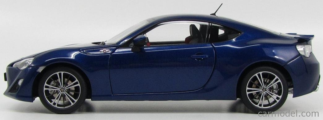 AUTOart-Toyota-86-2012 Voiture Miniature de Collection Bleu Sililia 78775