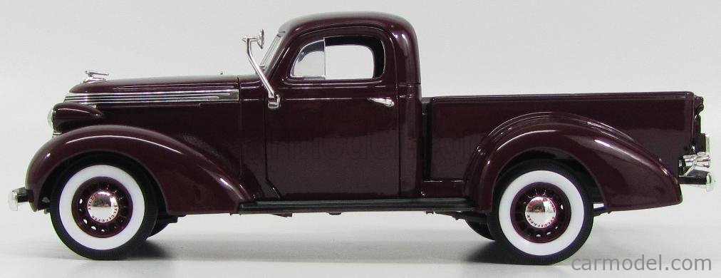 LUCKY-DIECAST LDC92458BR Scale 1/18  STUDEBAKER COUPE EXPRESS PICK-UP 1937 BORDEAUX