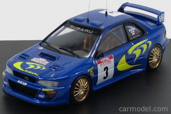 DECALS 1/43 SUBARU IMPREZA McRAE RALLYE MONTE CARLO 1998 - Autocollants WRC