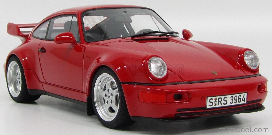 GT-SPIRIT GT003CS Scale 1/18 | PORSCHE 911 964 RS 3.8 1990 RED