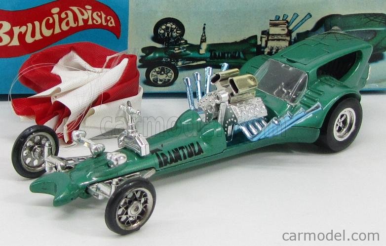 MEBETOYS MATTEL 6603 Scale 1/43 | SPUTAFUOCO TARANTULA DRAGSTER