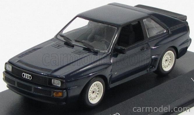 Audi Quattro Sport bleu foncé (Norev) 1/18e