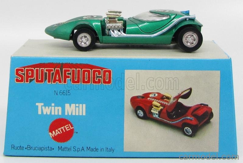 MEBETOYS 1/43 Sputafuoco ASTRO II - Voiture Miniature Italienne 