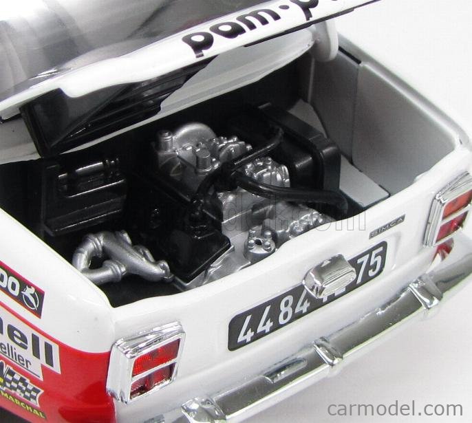 Spark S9457 SIMCA 1000 Rallye 2 N°34 Rallye Monte Carlo 1973 B. 1/43