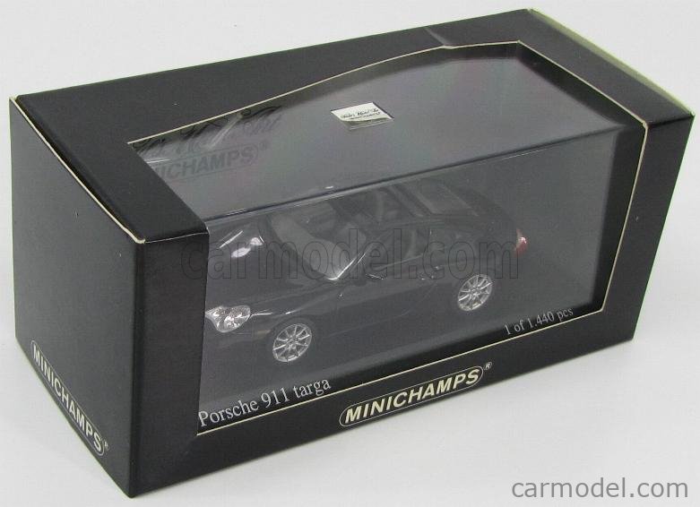 MINICHAMPS 400061061 Scale 1/43 | PORSCHE 911 996 TARGA 2001 BLACK