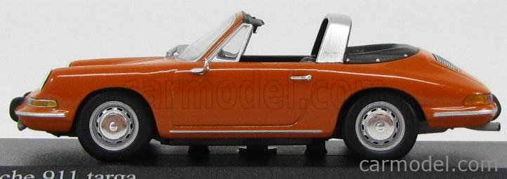 MINICHAMPS 400061161 Scale 1/43 | PORSCHE 911 TARGA 1965 ORANGE