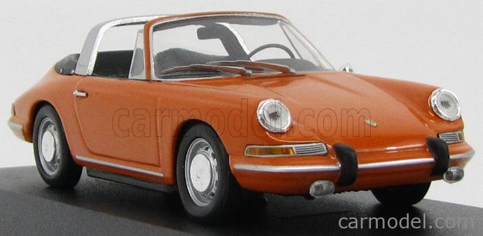 MINICHAMPS 400061161 Scale 1/43 | PORSCHE 911 TARGA 1965 ORANGE