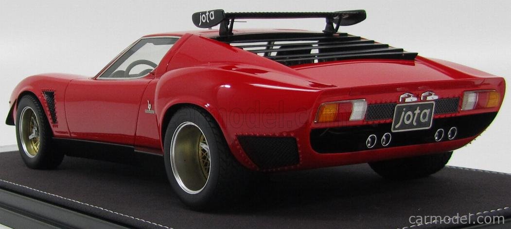 FRONTI-ART F021R Масштаб 1/18 | LAMBORGHINI JOTA SVR 1970 (miura) RED