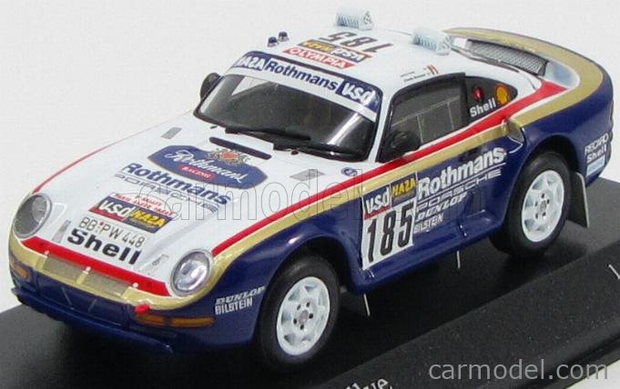 MINICHAMPS 400866285 Scale 1/43 | PORSCHE 959 N 185 2nd RALLY