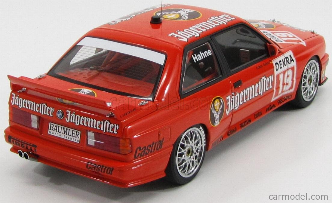 BMW - 3-SERIES M3 E30 JAEGERMEISTER N 19 DTM 1992 H.HAHNE