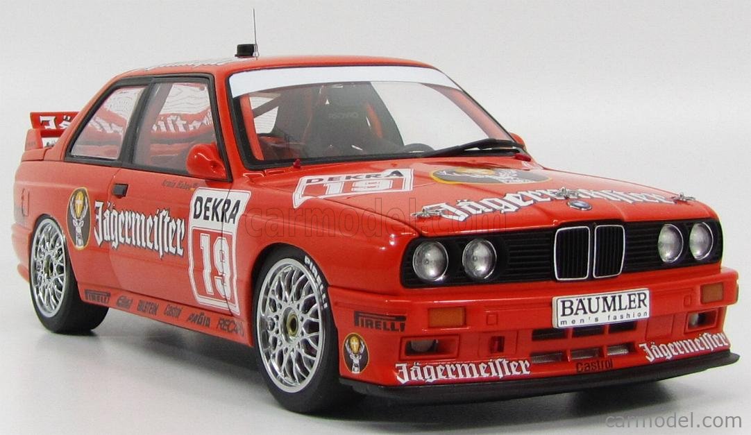 BMW - 3-SERIES M3 E30 JAEGERMEISTER N 19 DTM 1992 H.HAHNE