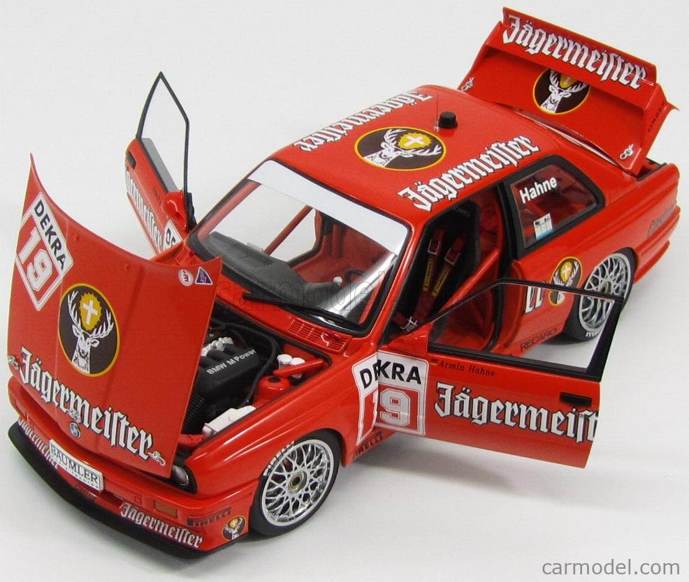 BMW - 3-SERIES M3 E30 JAEGERMEISTER N 19 DTM 1992 H.HAHNE