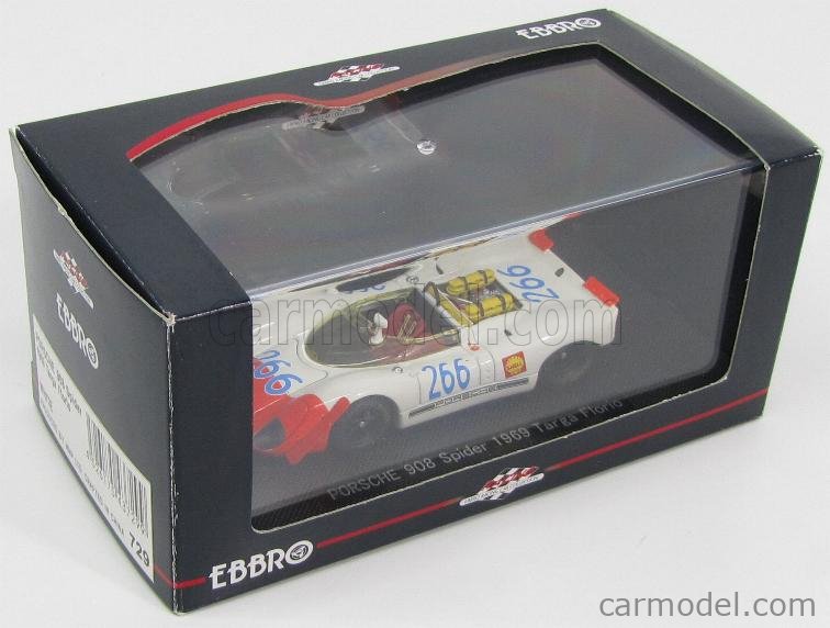 TOP PRICE ! STARTER Kit PORSCHE 908/1 Targa Florio n°266 1969 Rouge 1