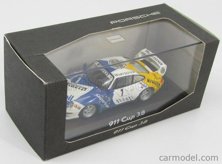 ミニチャンプス 1/43 ポルシェ 911 GT3 スーパーカップ 2010