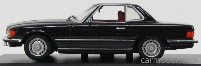 MINICHAMPS Mercedes 350 SL ブラック 1/43 MINICHAMPS 430033451 Scale 1/43 | MERCEDES BENZ 350SL SPIDER