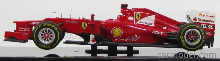 MATTEL HOT WHEELS X5512 Scale 1/43 | FERRARI F1 F2012 N 5