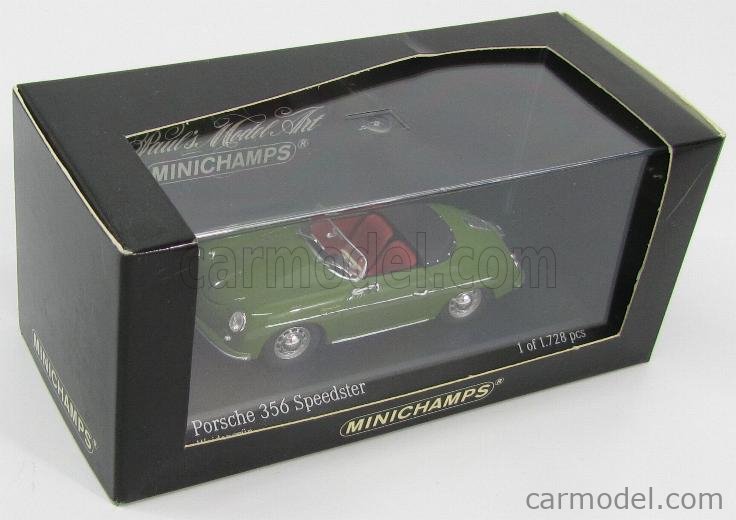 MINICHAMPS 430065534 Scale 1/43 | PORSCHE 356A SPEEDSTER - SPIDER 1956 ...