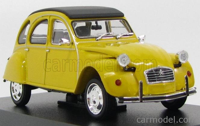 Minichamps 1:43 Citroen 2CV année 1980 jaune 400111502 modèle