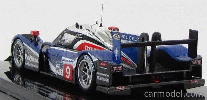 Miniature Spark 1/43 – Peugeot 908 HDI FAP Team Peugeot Total #7 – 2nd Le Mans 2008 – S1279