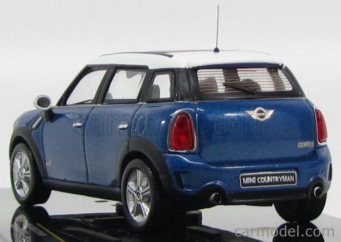 Schuco 1:43 Mini Cooper S Peter Sellers bleu / beige 450898600 modèle
