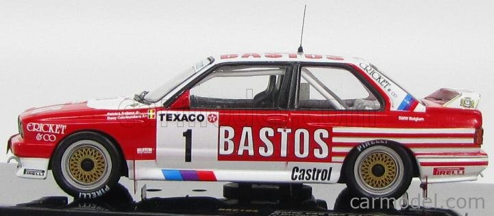 IXO-MODELS RAC194 Scale 1/43 | BMW 3-SERIES M3 BASTOS N 1 WINNER