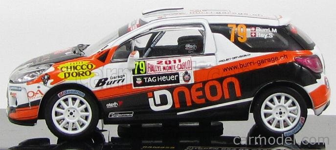 Coffret Norev 155354 – Citroën DS3 (Racing + R3 + WRC Monte Carlo) – 1/43, Neuf