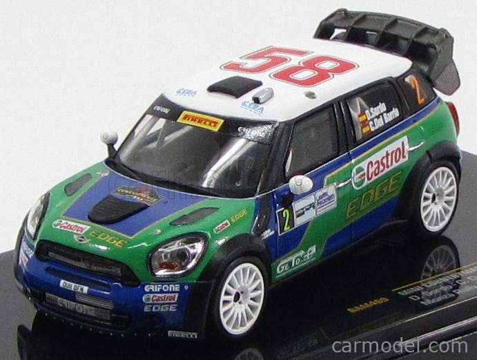 MINI - COOPER COUNTRYMAN JCW WRC N 2 RALLY MONZA 2011 D.SORDO - C.DEL BARRIO