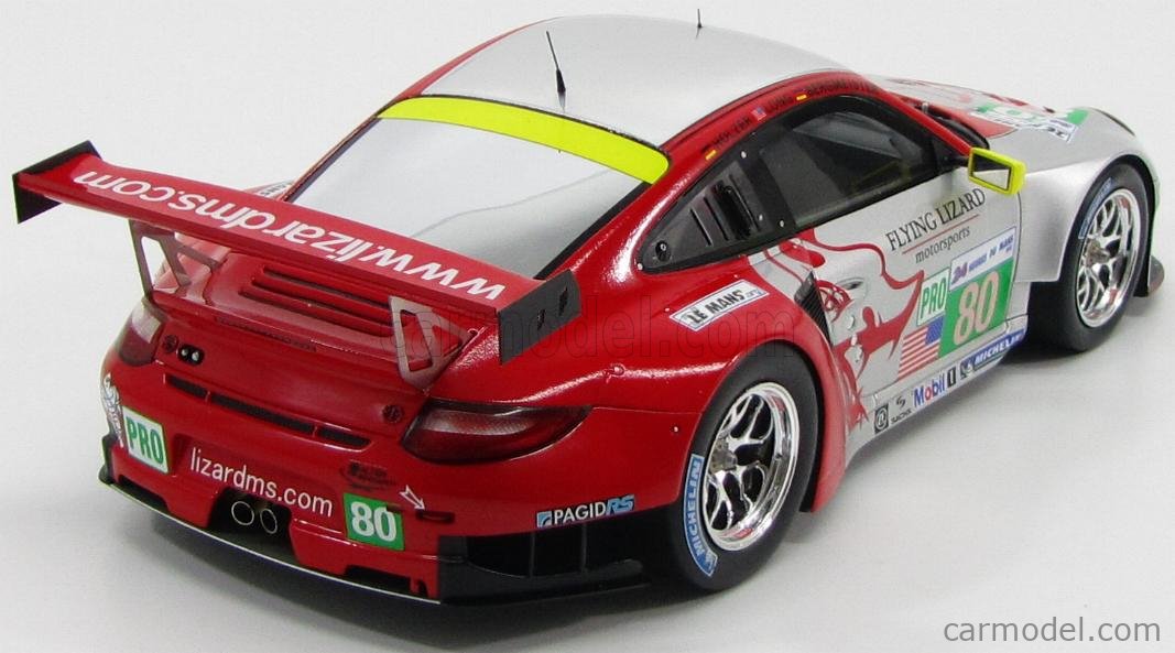 PORSCHE - 911 997-2 GT3 RSR FLYING LIZARD MOTORSPORT N 80 RETIRED 24h LE  MANS 2012 J.BERGMEISTER - P.LONG - M.HOLZER