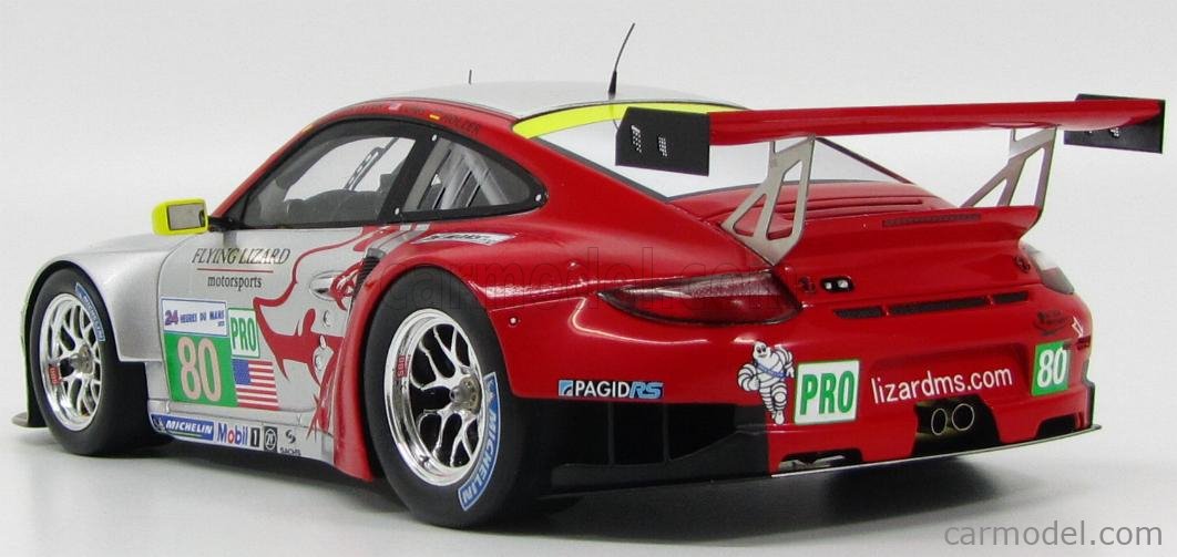 PORSCHE - 911 997-2 GT3 RSR FLYING LIZARD MOTORSPORT N 80 RETIRED 24h LE  MANS 2012 J.BERGMEISTER - P.LONG - M.HOLZER