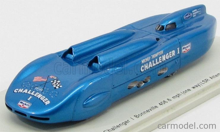 CHALLENGER - 1 N 1 LAND SPEED RECORD CAR 9-SEPTEMBER 1960 km/h 654,36  BONNEVILLE 1960 MIKEY THOMPSON