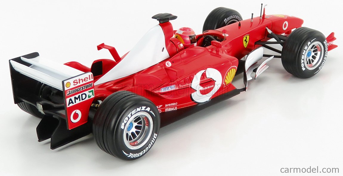 Hot Wheels B1023 Ferrari F2003-GA 1:18 シューマッハ フェラーリ