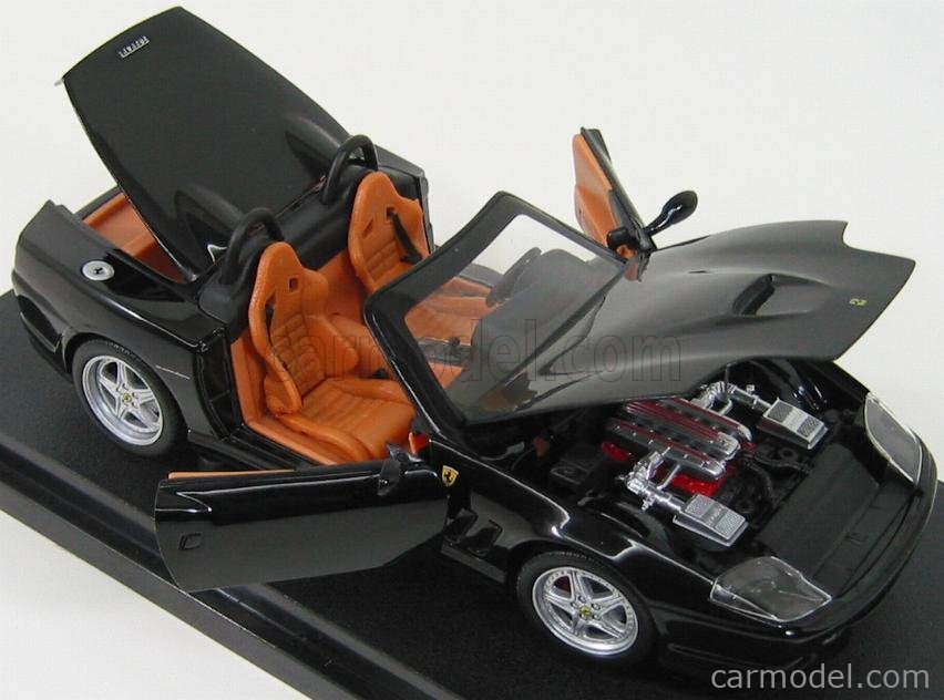 HOT WHEELS 1/18 - FERRARI 550 Barchetta Pininfarina - 54597 - Noire Black Nera