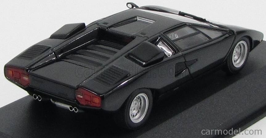 MINICHAMPS 430103102 Scale 1/43 | LAMBORGHINI COUNTACH LP400 1970 BLACK