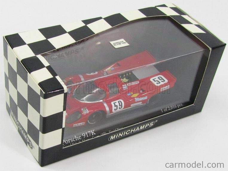 MINICHAMPS 430706759 Scale 1/43 | PORSCHE 917K SANDEMAN N 59 GP MAGNY ...