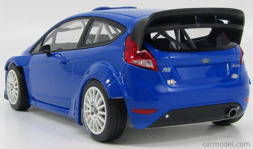 Scale model 1/18 Ford Fiesta RS WRC Blue 2011 