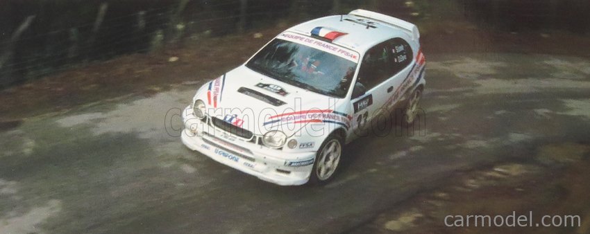 1/43 Toyota Corolla WRC #33 Tour De Corse 2000 S.loeb-D.Elena 完成品 ミニカー(RAC062) IXO Models(イクソモデルス) EDICOLA PASRACOL114 Scale 1/43 | TOYOTA COROLLA WRC N 33