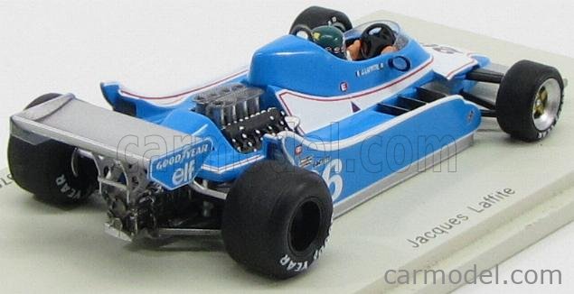 SPARK-MODEL S0539 Scale 1/43 LIGIER F1 JS11 N 26 WINNER ARGENTINA GP 1979  JACQUES LAFFITE LIGHT BLUE WHITE