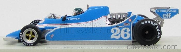 ホビー　模型車　車　レーシングカー アルゼンチンジャックラフィtenariv 18 ligier js11 n26 1er gp f1 argentine 1979 jacques laffite 143