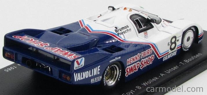 PORSCHE - 962C TEAM HENN'S SWAP SHOP RACING N 8 WINNER 24h DAYTONA 1985  A.J.FOYT - B.WOLLEK - A.UNSER - T.BOUTSEN