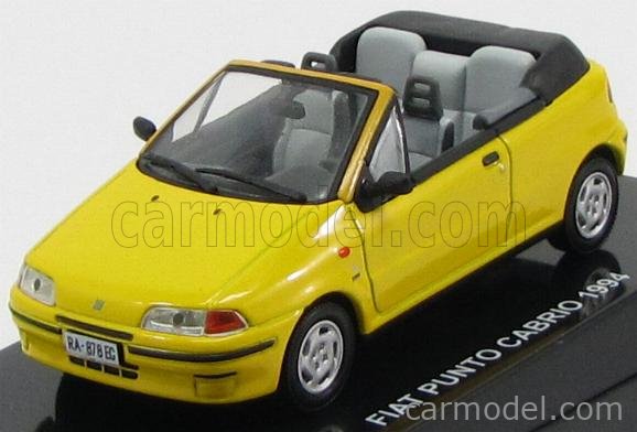 Edicola S C034 Scale 1 43 Fiat Punto Cabriolet 1994 Yellow