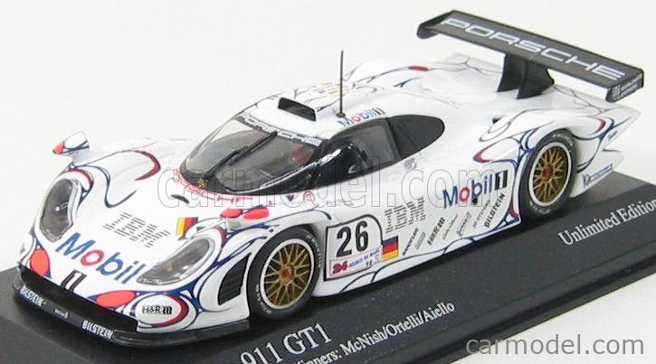 PORSCHE - 911 GT1-98 TEAM PORSCHE AG MOBIL 1 N 26 WINNER 24h LE MANS 1998  A.McNISH - L.AIELLO - E.ORTELLI