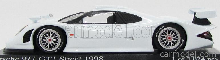 MINICHAMPS 433986803 Scale 1/43 | PORSCHE 911 GT1 STREET