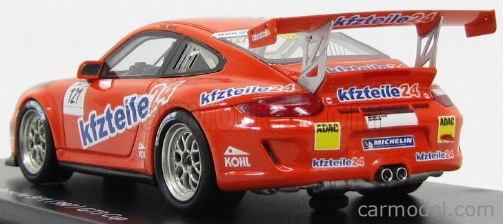 modellino Porsche 911 GT3 Cup 2010 scala 1:43