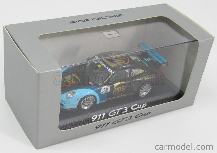 Modèle Réduit PORSCHE 911 997 GT3 Cup - Échelle 1/43, MRS PC Service Team N15 - Miniature MINICHAMPS 2006