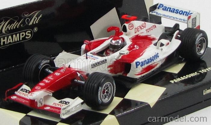 Jarno Trulli TOYOTA TF104B-Voiture F1 2004-objet de collection modèle-échelle 1:43 